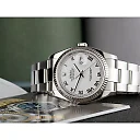 Rolex Datejust M126334-0023 Oyster, 41 mm, Oystersteel and white gold