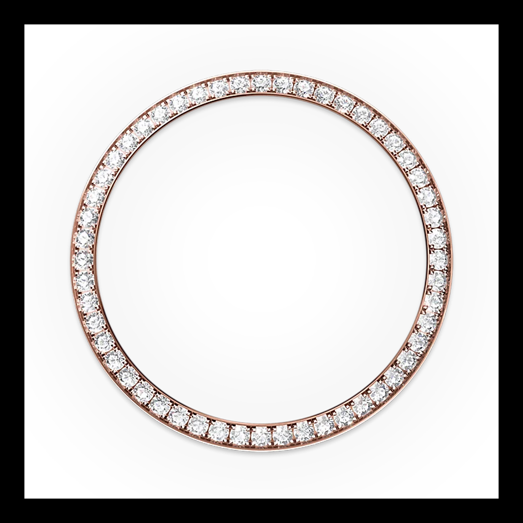 Rolex Day-Date 36, 18k Everose Gold with Diamond-set, 36mm, Ref# 128345rbr-0064