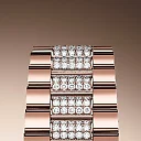 Rolex Day-Date 36, 18k Everose Gold with Diamond-set, 36mm, Ref# 128235-0065