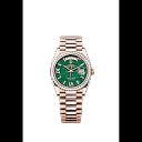 Rolex Day-Date 36, 18k Everose Gold with Diamond-set, 36mm, Ref# 128345rbr-0068