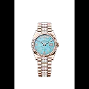 Rolex Day-Date 36, 18k Everose Gold with Diamond-set, 36mm, Ref# 128235-0065