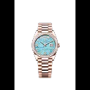 Rolex Day-Date 36, 18k Everose Gold with Diamond-set, 36mm, Ref# 128345rbr-0064