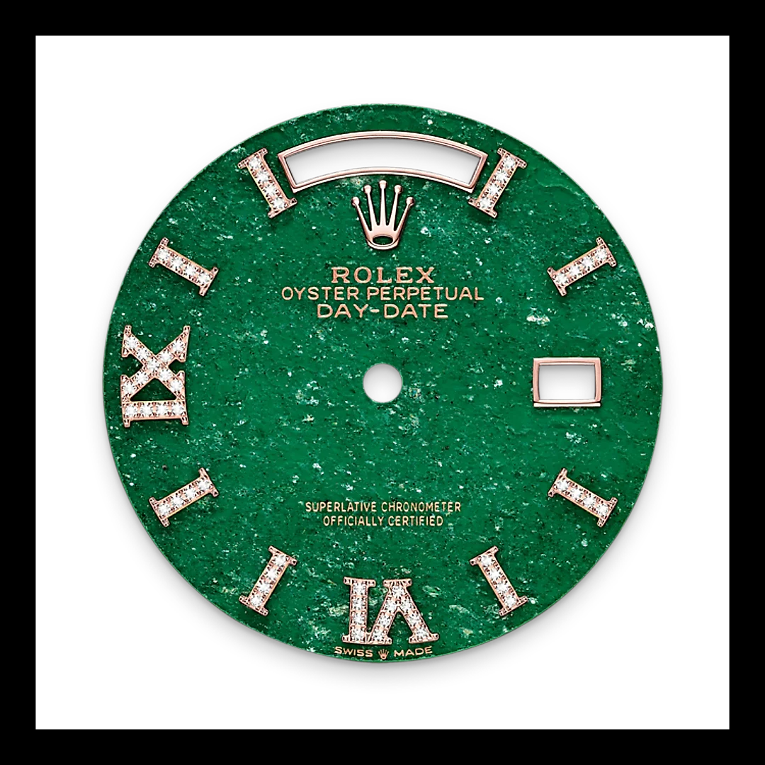Rolex Day-Date 36, 18k Everose Gold with Diamond-set, 36mm, Ref# 128345rbr-0069