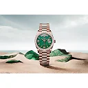 Rolex Day-Date 36, 18k Everose Gold with Diamond-set, 36mm, Ref# 128345rbr-0068
