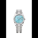Rolex Day-Date 36, 18k White Gold with Diamond-set, 36mm, Ref# 128349rbr-0032