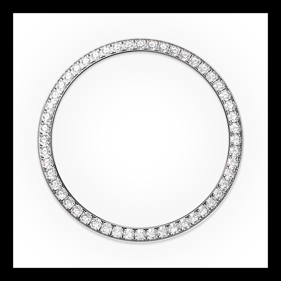 Rolex Day-Date 36, 18k White Gold with Diamond-set, 36mm, Ref# 128349rbr-0032