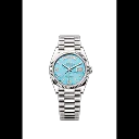 Rolex Day-Date 36, 18k White Gold with Diamond-set, 36mm, Ref# 128239-0044