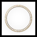 Rolex Day-Date 36, 18k Yellow Gold with Diamond-set, 36mm, Ref# 128348rbr-0049