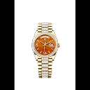 Rolex Day-Date 36, 18k Yellow Gold with Diamond-set, 36mm, Ref# 128348rbr-0050