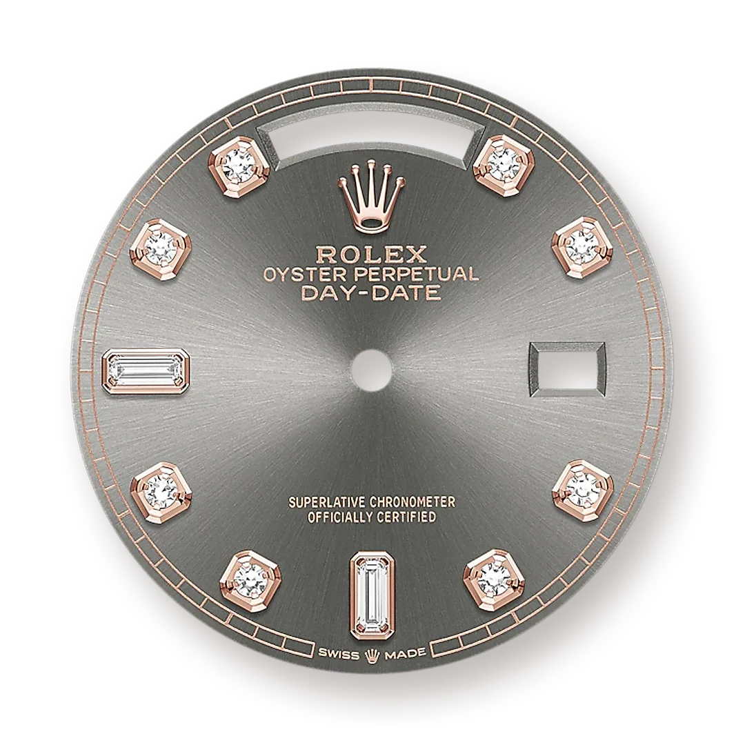 Rolex Day-Date 36mm, 18k Everose Gold, Ref# 128345rbr-0052