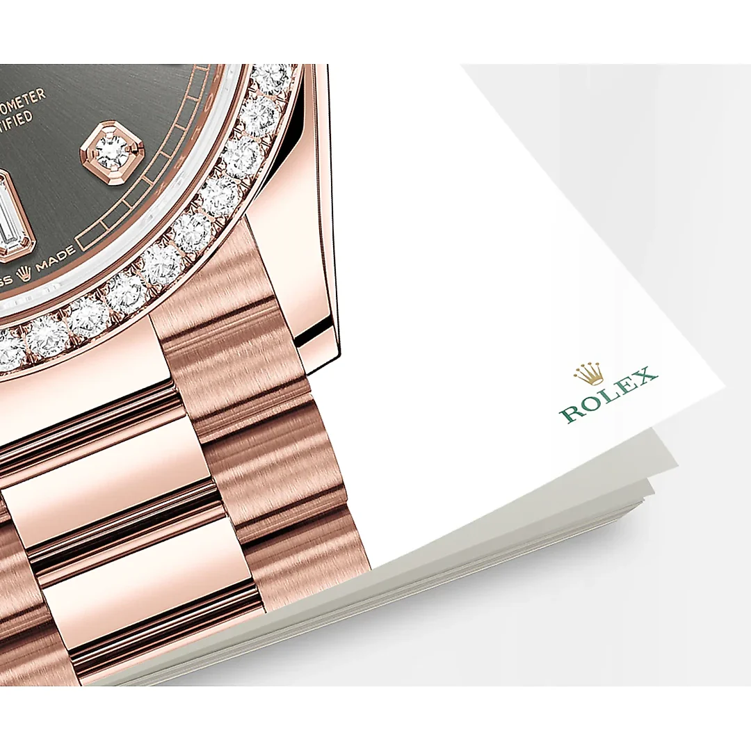 Rolex Day-Date 36mm, 18k Everose Gold, Ref# 128345rbr-0052