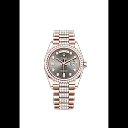 Rolex Day-Date, 36mm, 18k Everose Gold, Ref# 128345rbr-0053