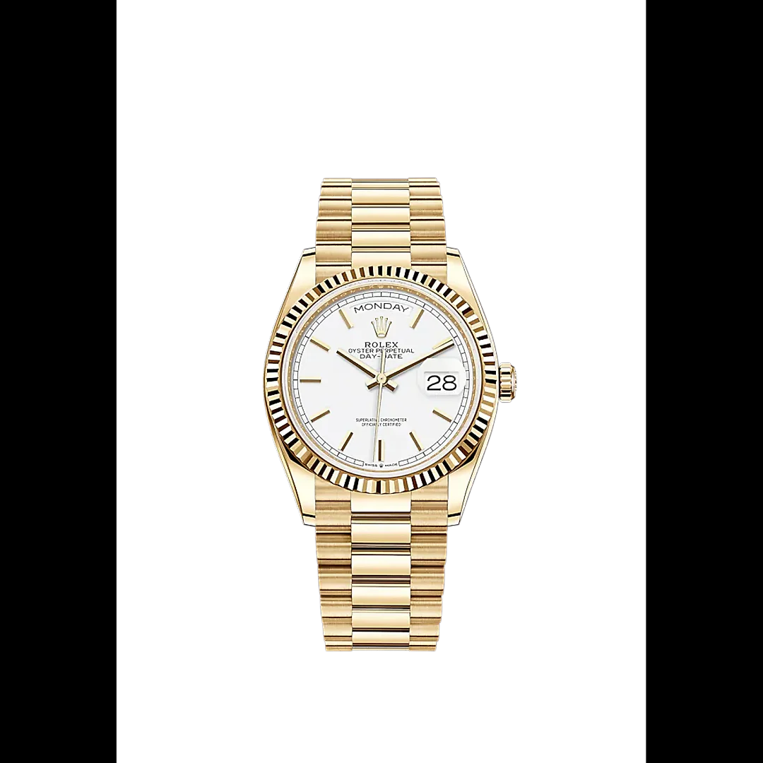 Rolex Day-Date, 36mm, 18k Yellow Gold, Ref# 128238-0081