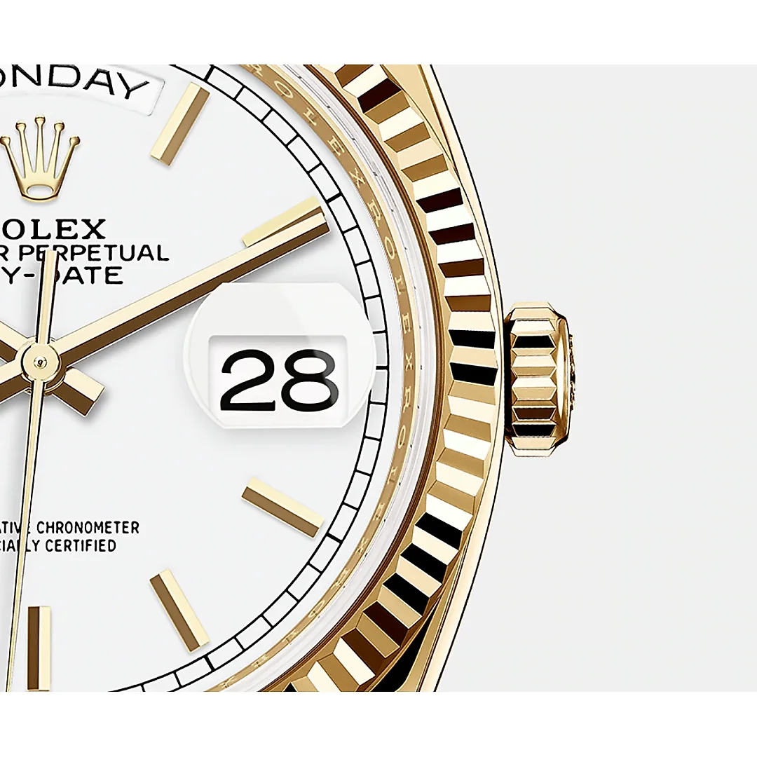 Rolex Day-Date, 36mm, 18k Yellow Gold, Ref# 128238-0081