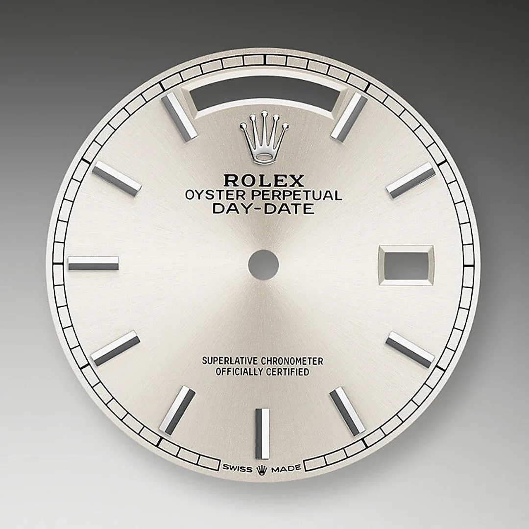 Rolex Day-Date, 36mm, Platinum and Diamonds, Ref# 128396tbr-0004