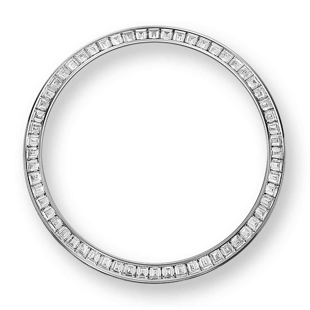 Rolex Day-Date, 36mm, Platinum and Diamonds, Ref# 128396tbr-0009