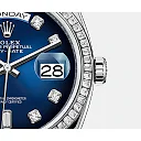 Rolex Day-Date, 36mm, Platinum and Diamonds, Ref# 128396tbr-0008