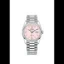 Rolex Day-Date, 36mm, Platinum and Diamonds, Ref# 128396tbr-0009