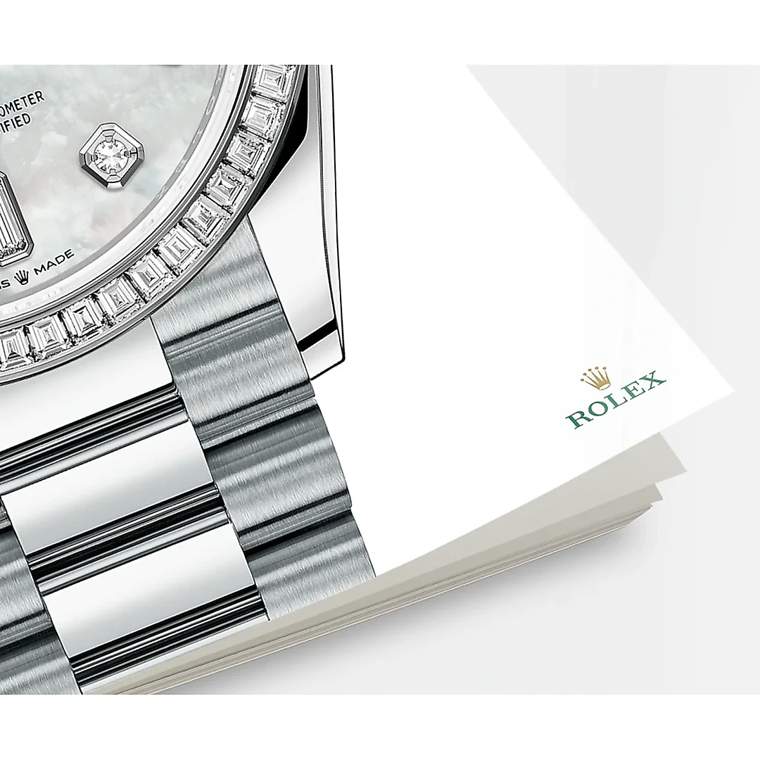 Rolex Day-Date, 36mm, Platinum and Diamonds, Ref# 128396tbr-0005