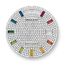 Rolex Day-Date, 36mm, Platinum and Diamonds, Ref# 128396tbr-0006