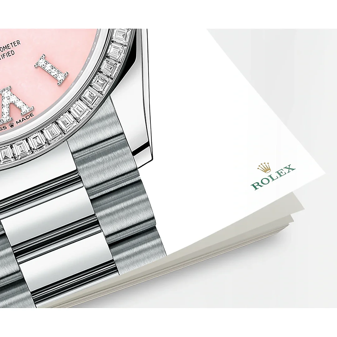 Rolex Day-Date, 36mm, Platinum and Diamonds, Ref# 128396tbr-0009