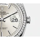 Rolex Day-Date, 36mm, Platinum and Diamonds, Ref# 128396tbr-0004