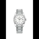 Rolex Day-Date, 36mm, Platinum and Diamonds, Ref# 128396tbr-0010