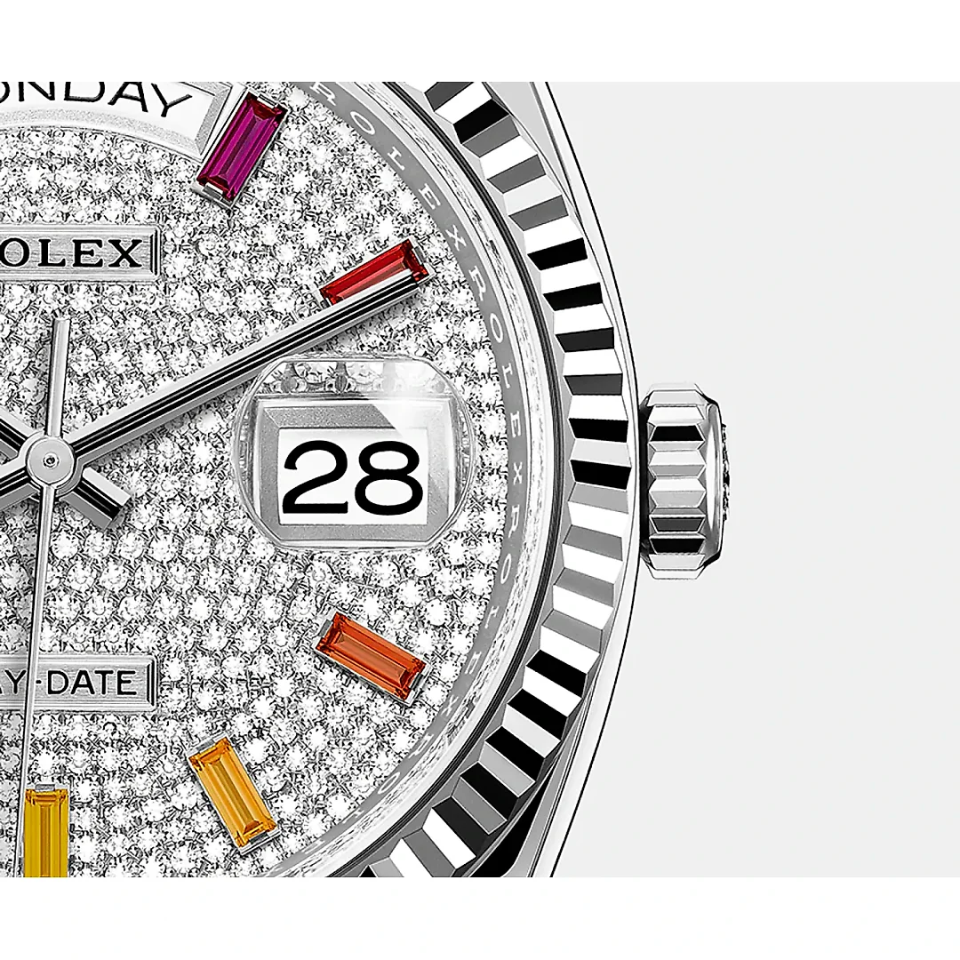 Rolex Day-Date, 36mm, Platinum, Ref# 128236-0003