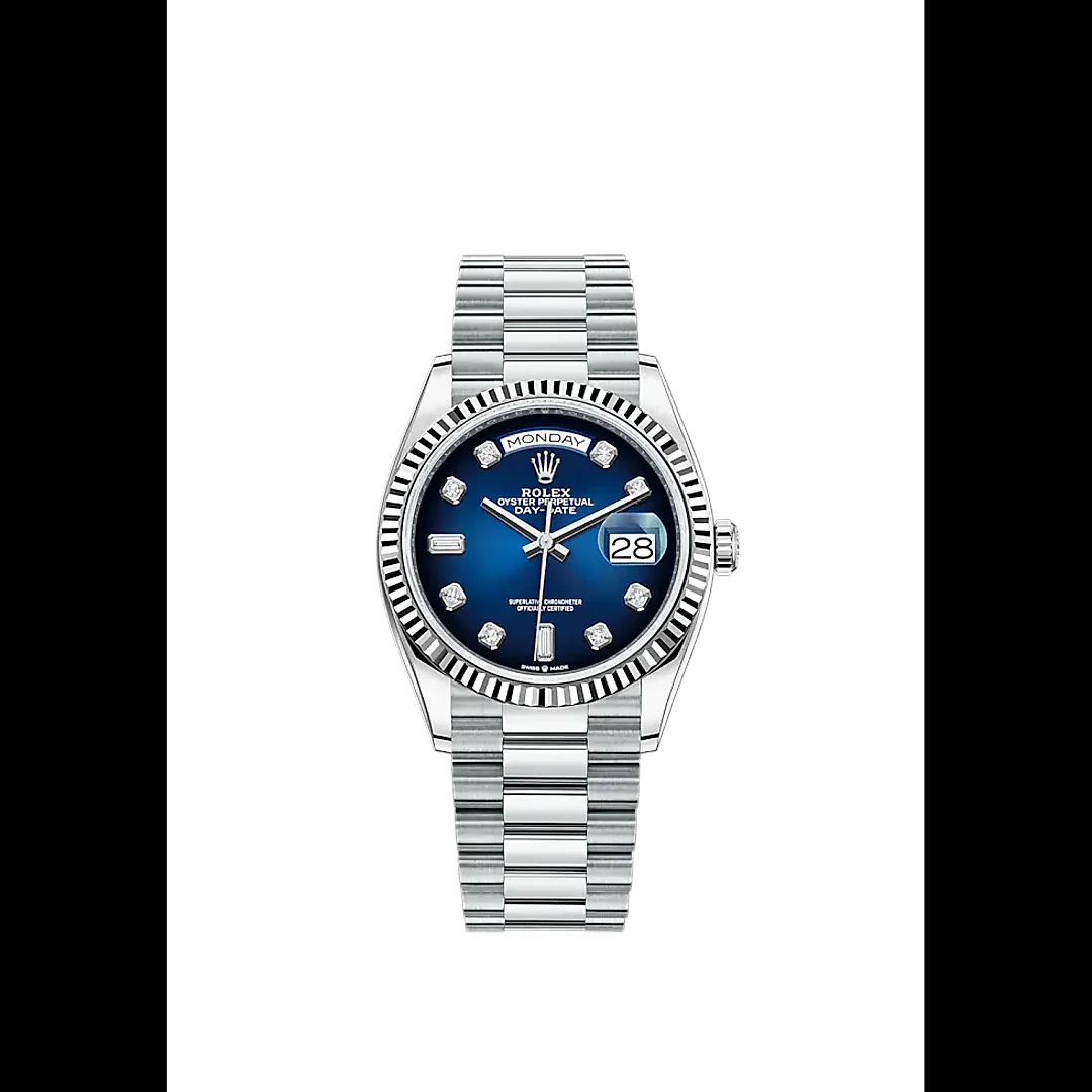 Rolex Day-Date, 36mm, Platinum, Ref# 128236-0005