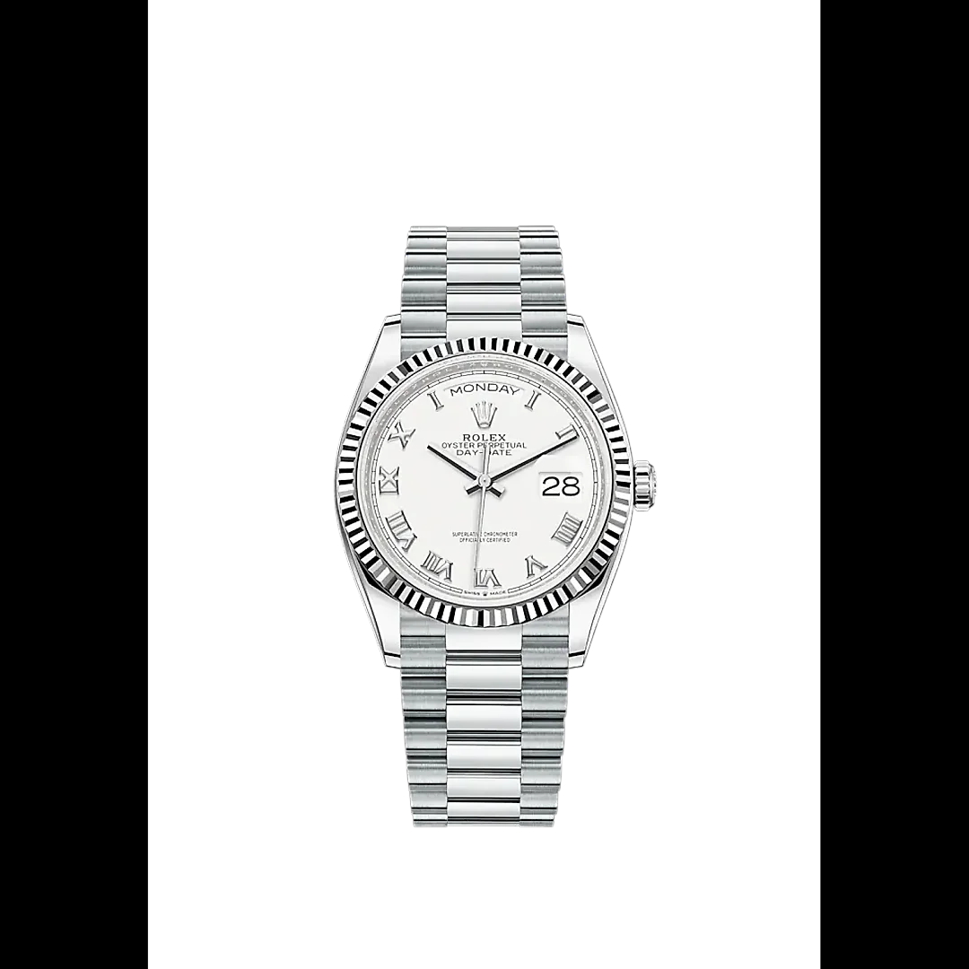 Rolex Day-Date, 36mm, Platinum, Ref# 128236-0007