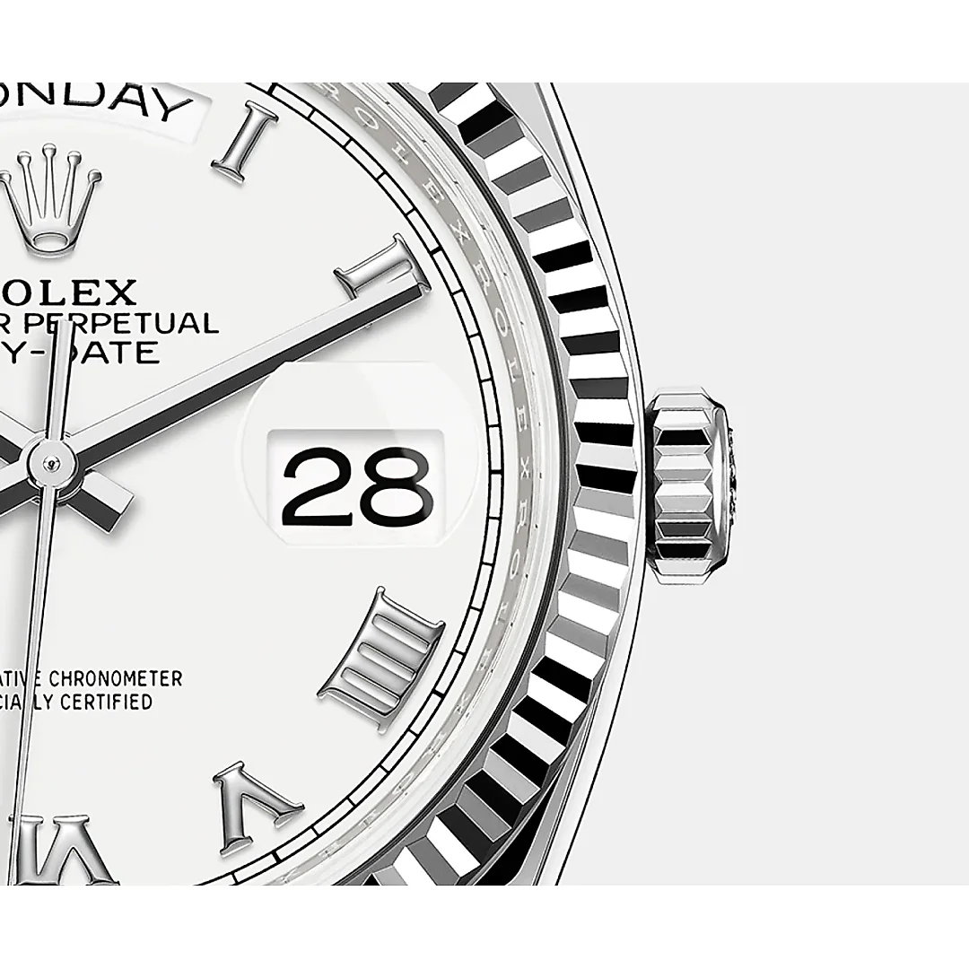 Rolex Day-Date, 36mm, Platinum, Ref# 128236-0007