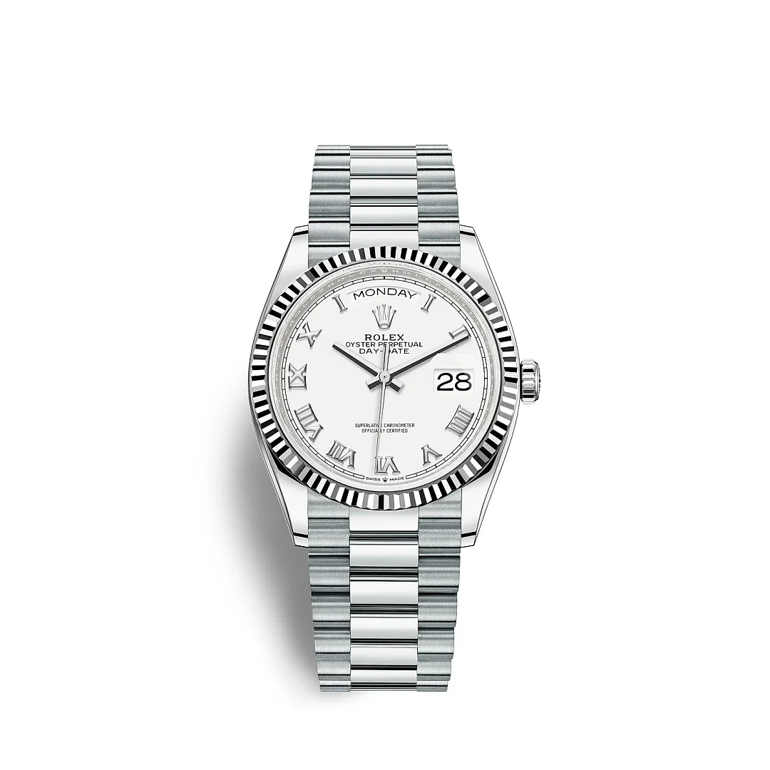 Rolex Day-Date, 36mm, Platinum, Ref# 128236-0007