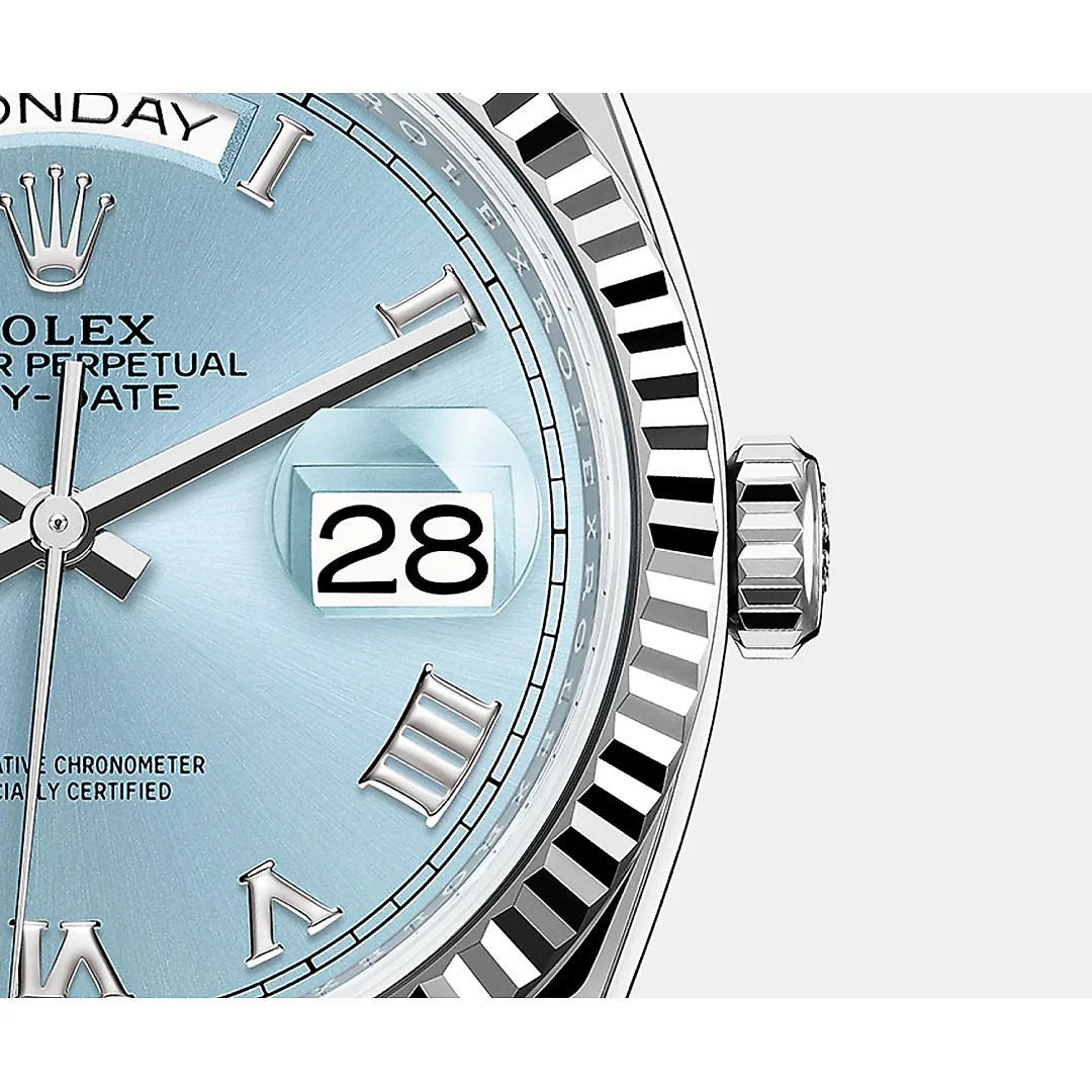 Rolex Day-Date 36mm, Platinum, Ref# 128236-0008