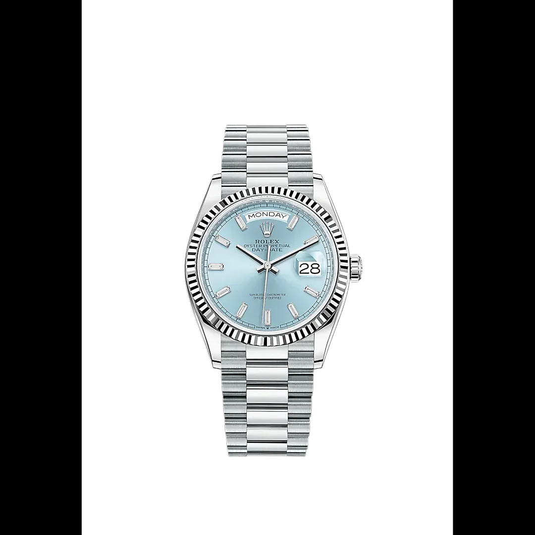 Rolex Day-Date, 36mm, Platinum, Ref# 128236-0009