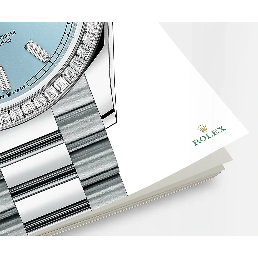 Rolex Day-Date 36mm, Platinum, Ref# 128396tbr-0003