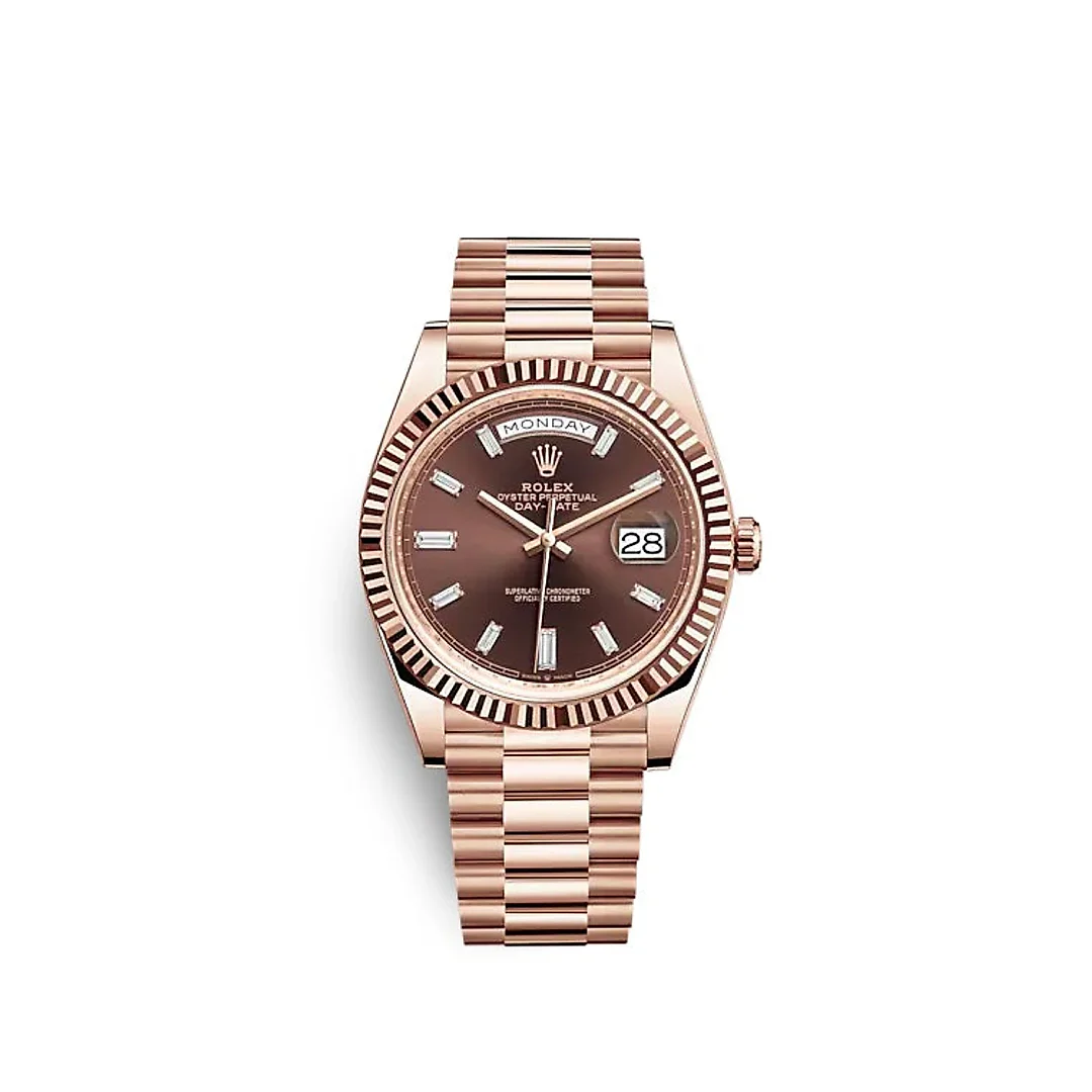 Rolex Day-Date 40 18 ct Everose gold Ref# 228235-0003