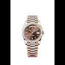 Rolex Day-Date 40, 18k Everose Gold with Diamond-set, 40mm, Ref# 228345rbr-0024
