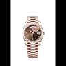 Rolex Day-Date 40, 18k Everose Gold with Diamond-set, 40mm, Ref# 228345rbr-0024