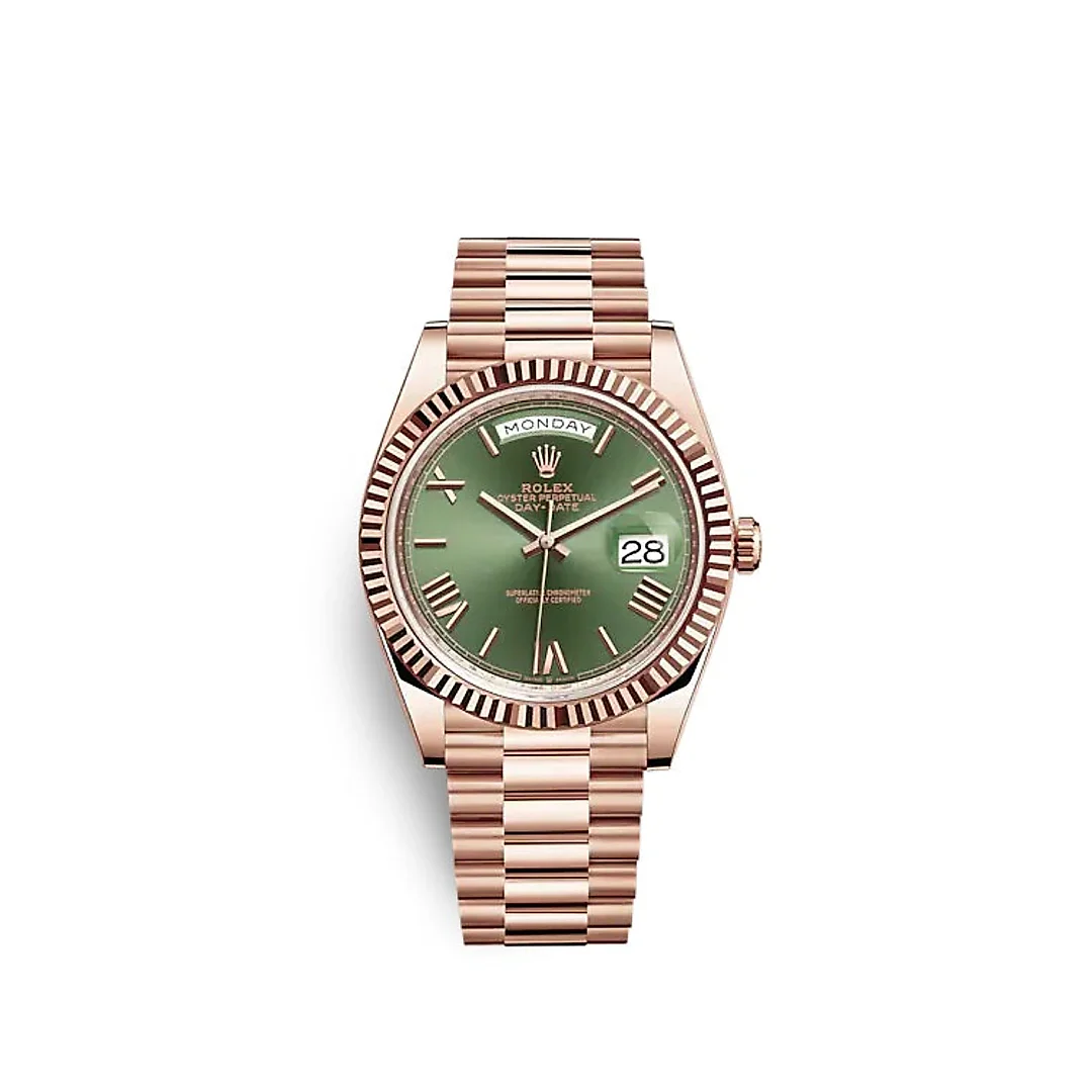 Rolex Day-Date 40 Everose gold Ref# 228235-0025