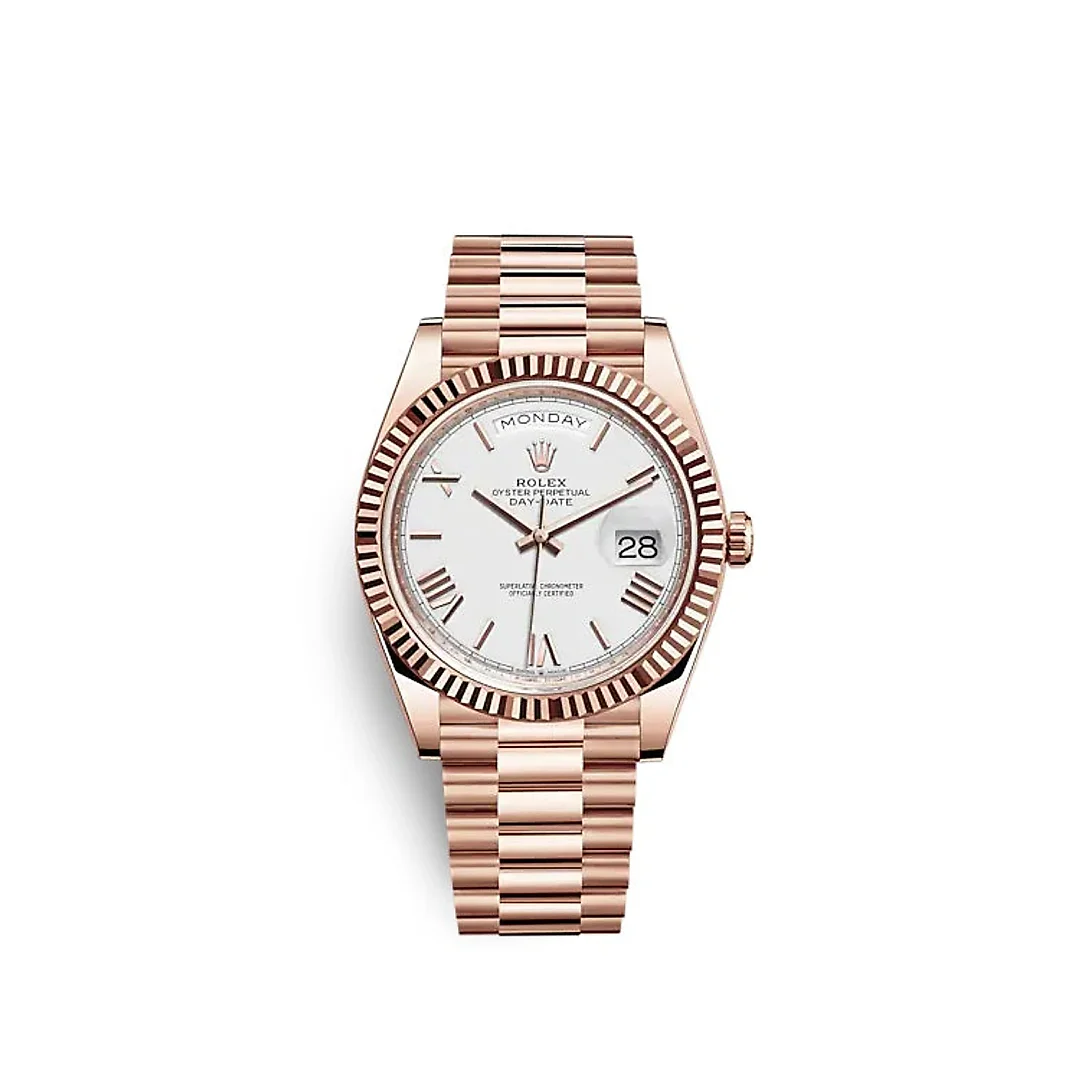 Rolex Day-Date 40 Everose gold Ref# 228235-0032
