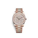 Rolex Day-Date 40 Everose gold Ref# 228345RBR-0002