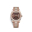 Rolex Day-Date 40 Everose gold Ref# 228345RBR-0006