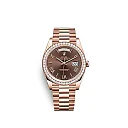 Rolex Day-Date 40 Everose gold Ref# 228345RBR-0009