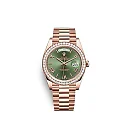 Rolex Day-Date 40 Everose gold Ref# 228345RBR-0011