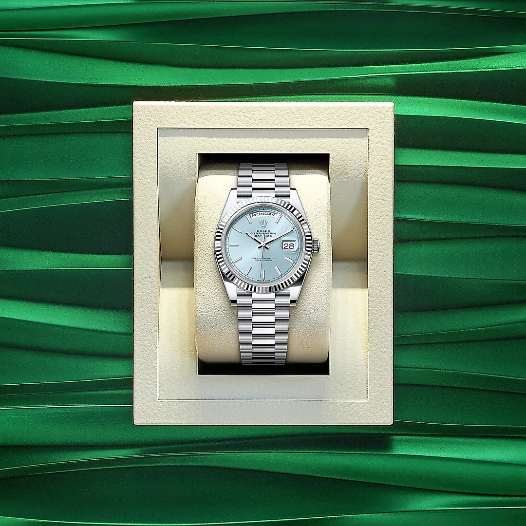 Rolex Day-Date 40, Platinum, 40mm, Ref# 228236-0018