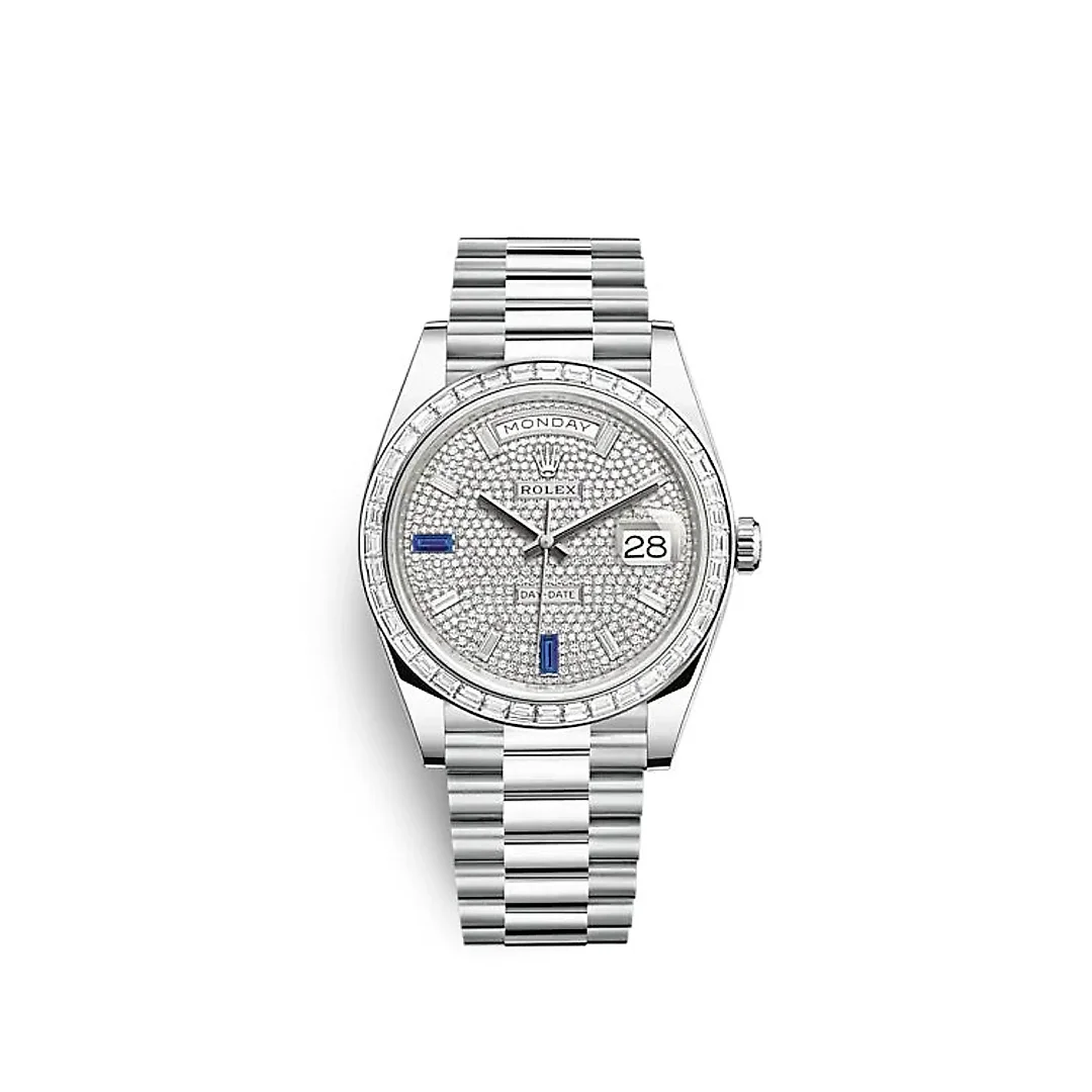 Rolex Day-Date 40 Platinum Ref# 228396TBR-0021
