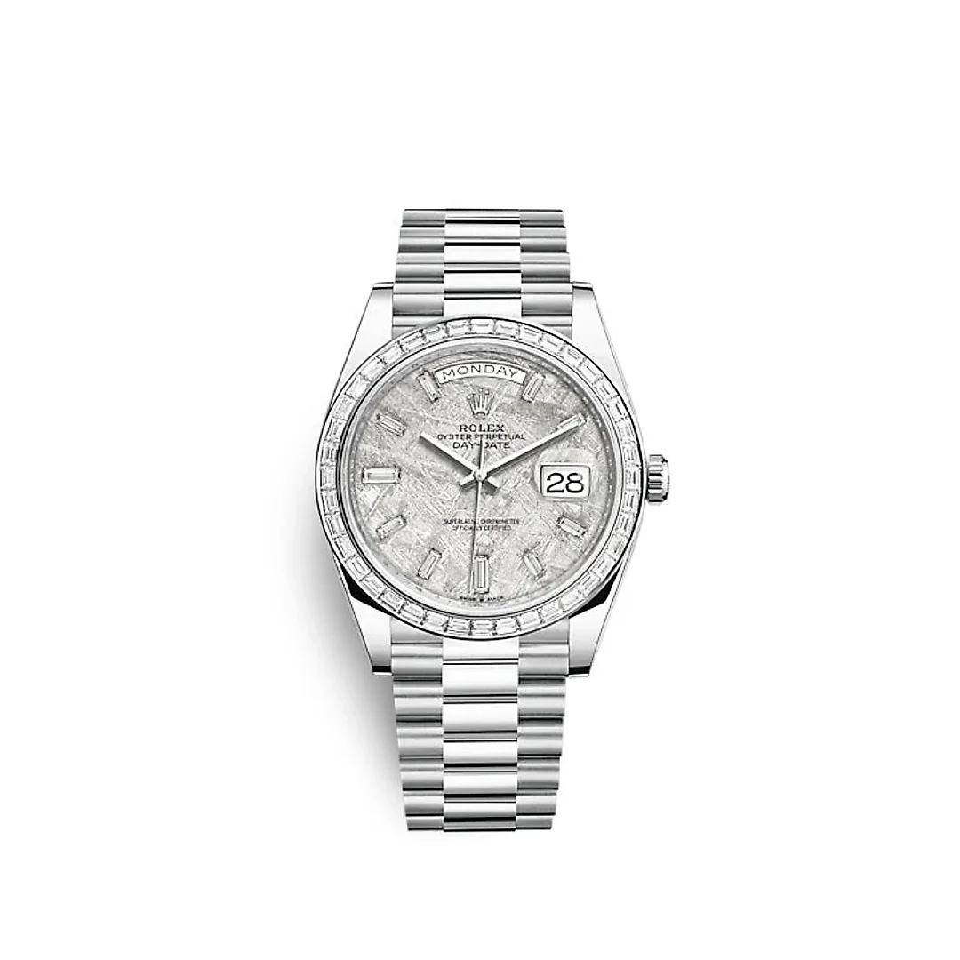 Rolex Day-Date 40 Platinum Ref# 228396TBR-0027