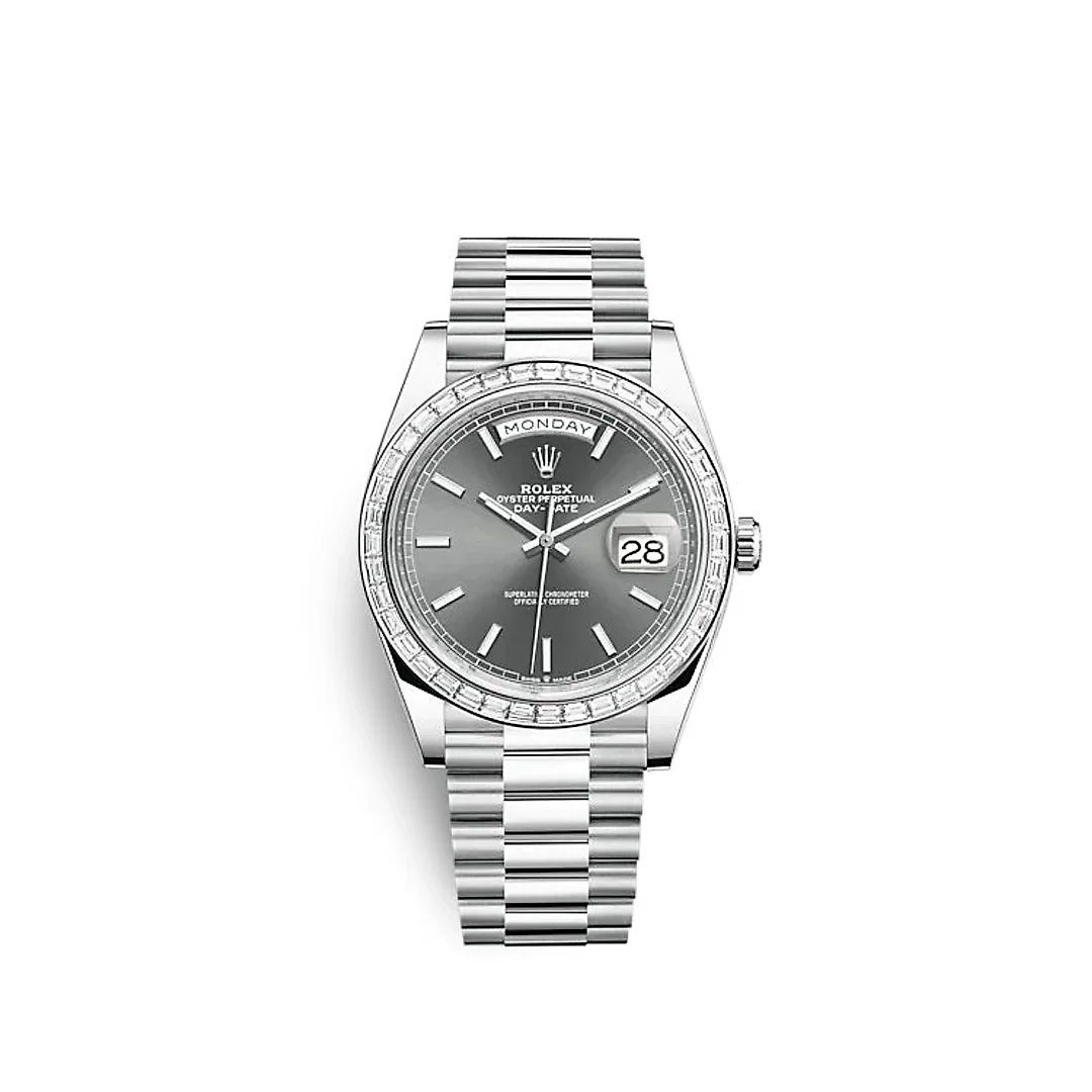Rolex Day-Date 40 Platinum Ref# 228396TBR-0031