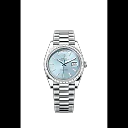 Rolex Day-Date 40, Platinum with Diamond-set, 40mm, Ref# 228396tbr-0039