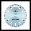Rolex Day-Date 40, Platinum with Diamond-set, 40mm, Ref# 228396tbr-0039